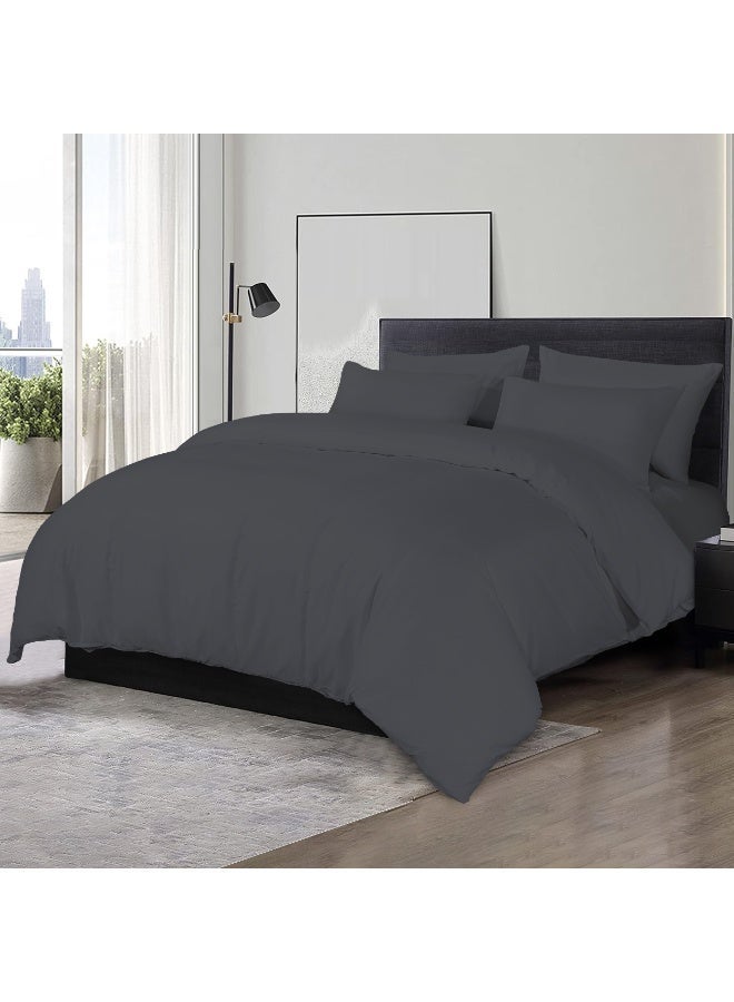 Siesta Zen Microfiber Duvet Cover Set (1 Cover + 2 Pillowcases) – Ultra Soft, Wrinkle-Resistant, Breathable & Lightweight –  Button Closure – Machine Washable Bedding Set - Image 1